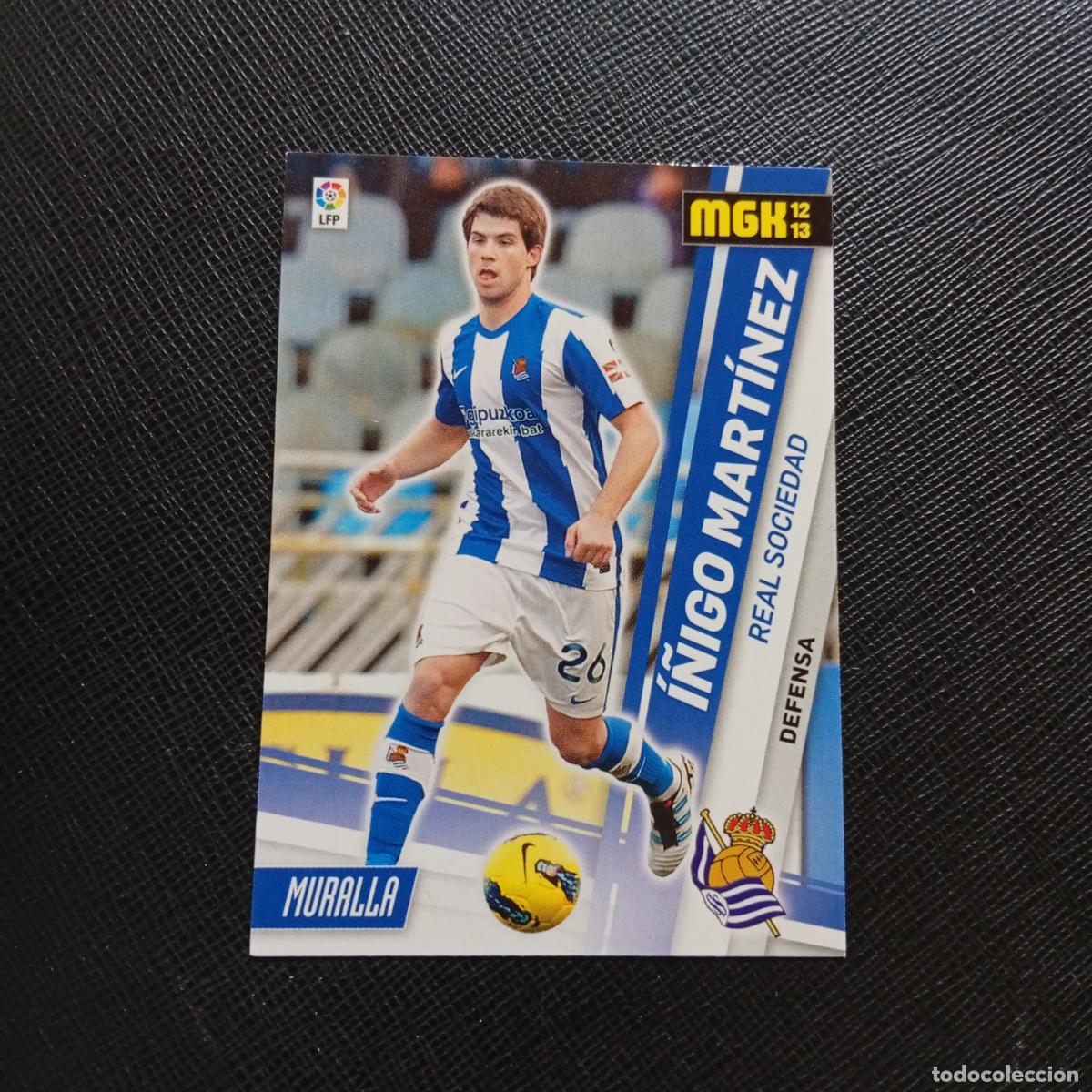 Cromos de f&uacute;tbol: 276 I&Ntilde;IGO MARTINEZ REAL SOCIEDAD MEGACRACKS 2012 2013 CROMO 12 13 FUTBOL LIGA - A201 PG39