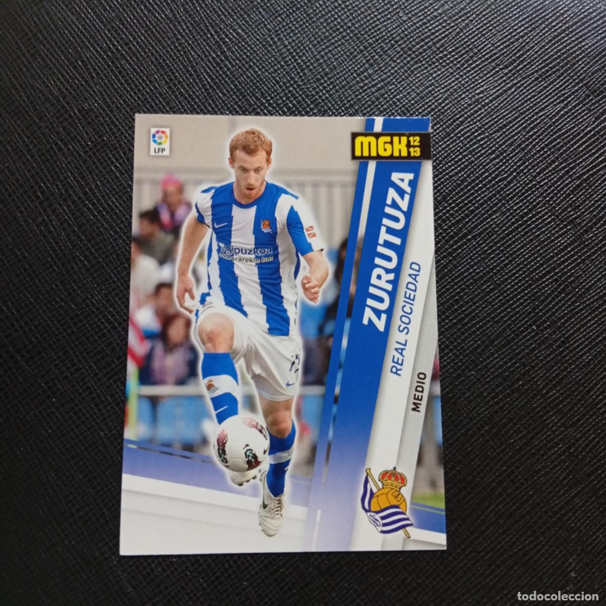 Cromos de f&uacute;tbol: 284 ZURUTUZA REAL SOCIEDAD MEGACRACKS 2012 2013 CROMO 12 13 FUTBOL LIGA - A201 PG40