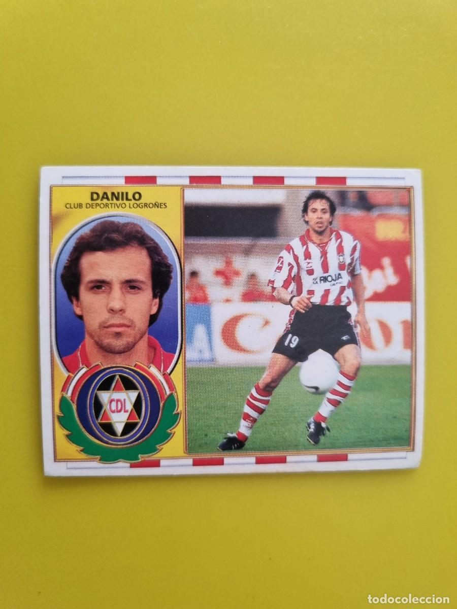 Figurine di Calcio: LIGA ESTE 96 97 1996 1997 NUNCA PEGADO SIN PEGAR FICHAJE 6 BIS DANILO LOGRO&Ntilde;ES AR1026