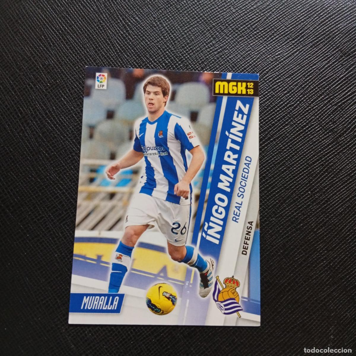 Football Stickers: 276 I&Ntilde;IGO MARTINEZ REAL SOCIEDAD MEGACRACKS 2012 2013 CROMO 12 13 FUTBOL LIGA - A201 PG41