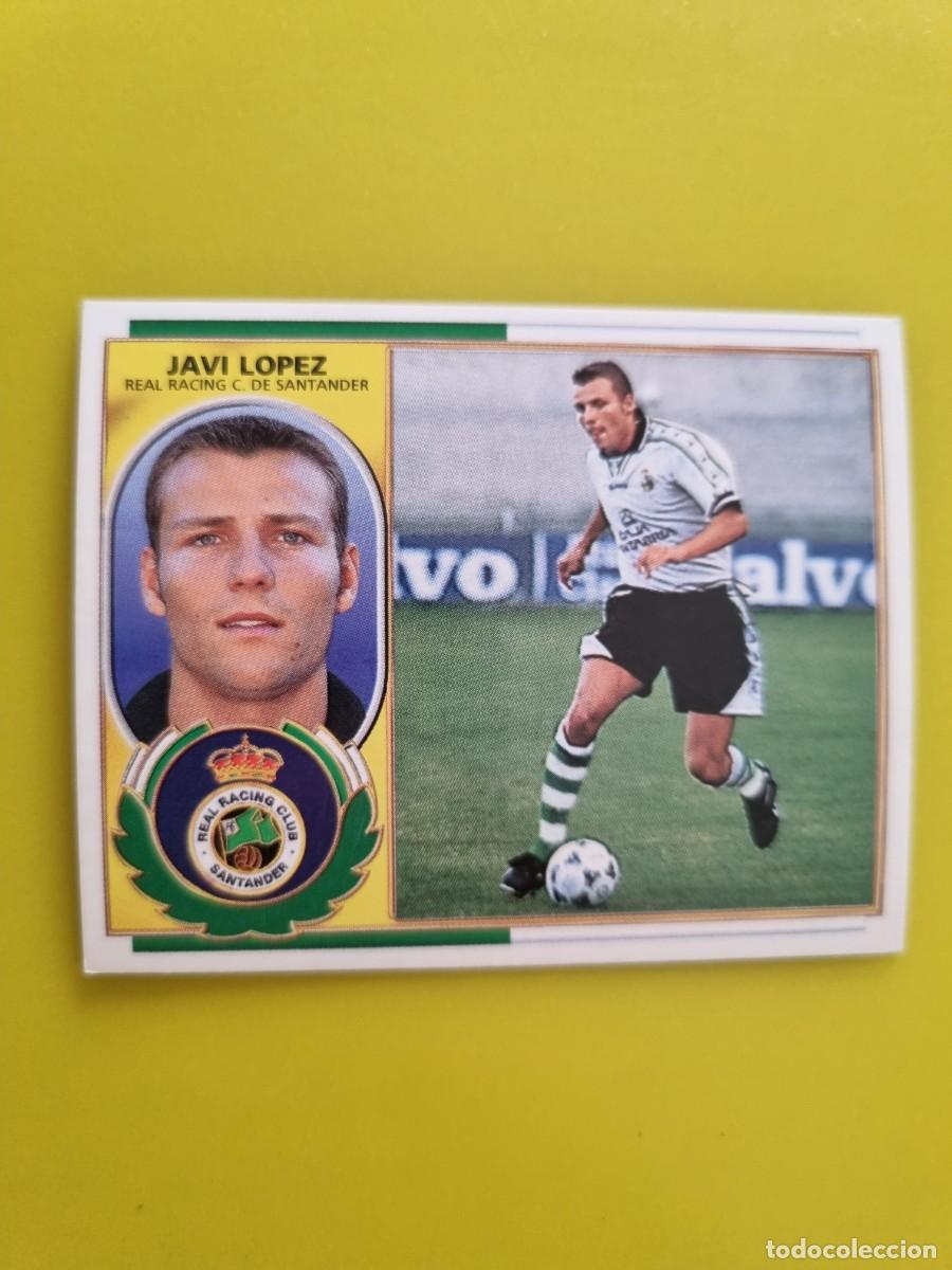 Football Stickers: LIGA ESTE 96 97 1996 1997 NUNCA PEGADO SIN PEGAR FICHAJE 19 JAVI LOPEZ RACING SANTANDER AR1026