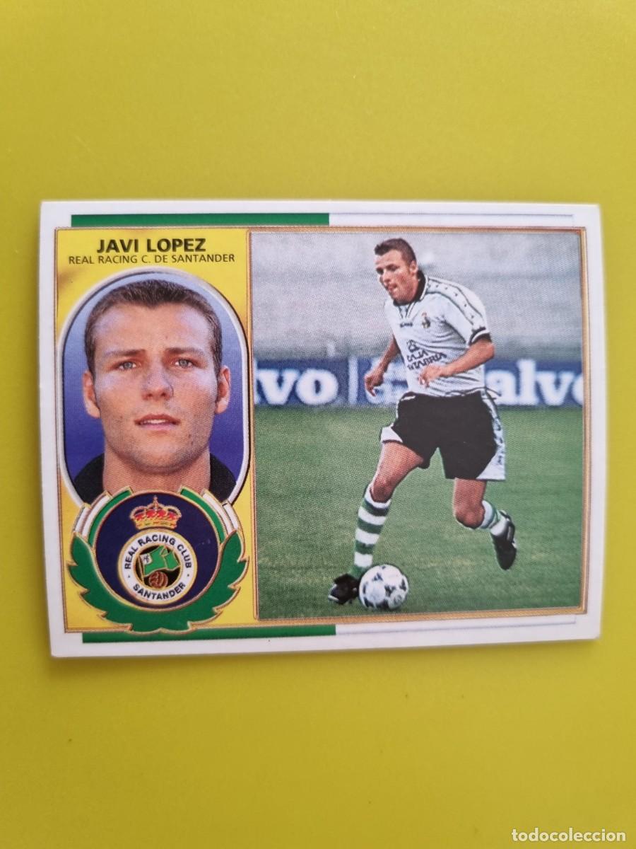 Football Stickers: LIGA ESTE 96 97 1996 1997 NUNCA PEGADO SIN PEGAR FICHAJE 19 JAVI LOPEZ RACING SANTANDER AR1026