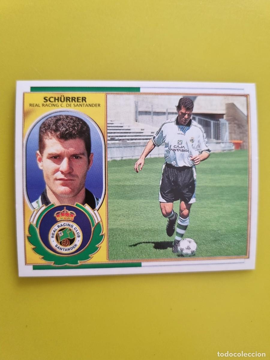 Football Stickers: LIGA ESTE 96 97 1996 1997 NUNCA PEGADO SIN PEGAR COLOCA SCH&Uuml;RRER RACING SANTANDER AR1026