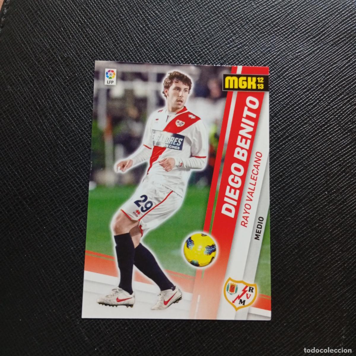 Football Stickers: 261 DIEGO BENITO RAYO VALLECANO MEGACRACKS 2012 2013 CROMO 12 13 FUTBOL LIGA - A201 PG43
