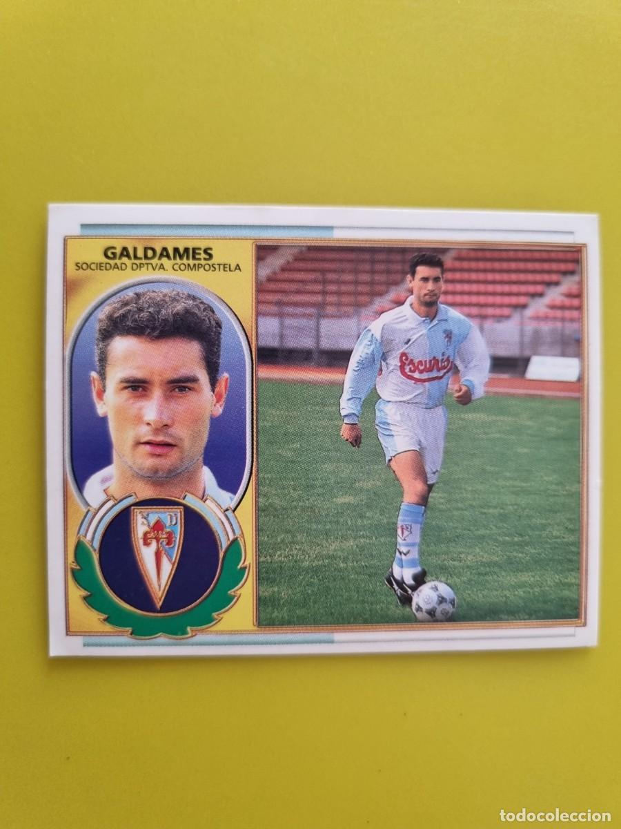 Cartes &agrave; collectionner de Football: LIGA ESTE 96 97 1996 1997 NUNCA PEGADO SIN PEGAR FICHAJE 4 GALDAMES COMPOSTELA AR1026