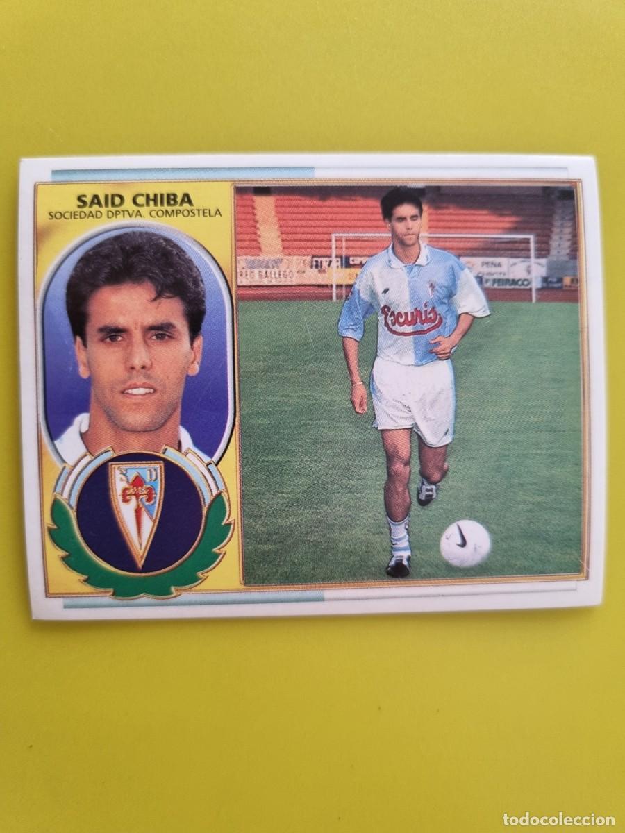 Cartes &agrave; collectionner de Football: LIGA ESTE 96 97 1996 1997 NUNCA PEGADO SIN PEGAR FICHAJE 17 SAID CHIBA COMPOSTELA AR1026