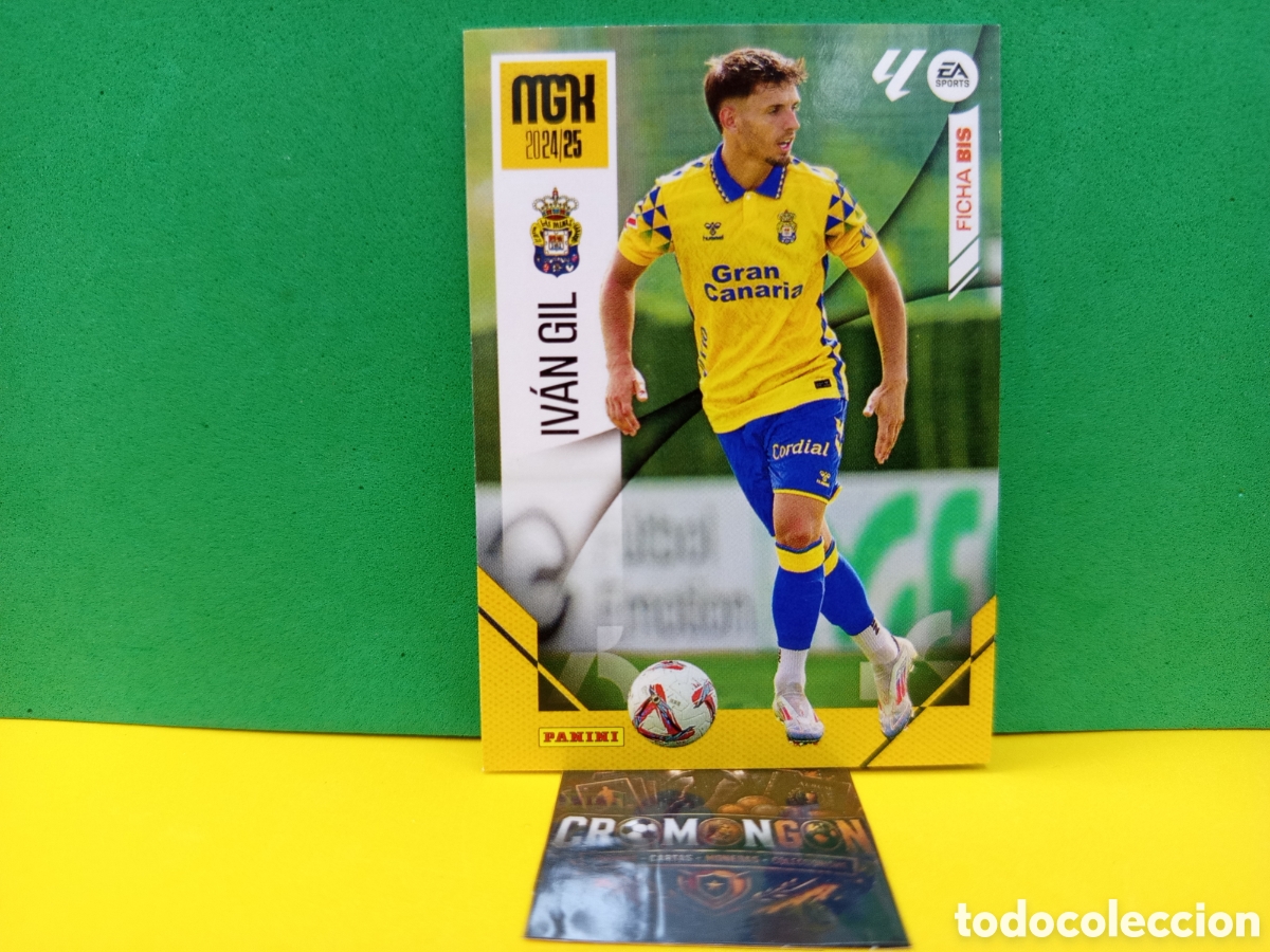Fu&szlig;ball-Sticker: ❇️ CROMO ⚽ CARD IV&Aacute;N GIL LAS PALMAS BIS LIGA EA SPORTS 24 25 2024 2025 MEGACRACKS MGKS PANINI ❇️