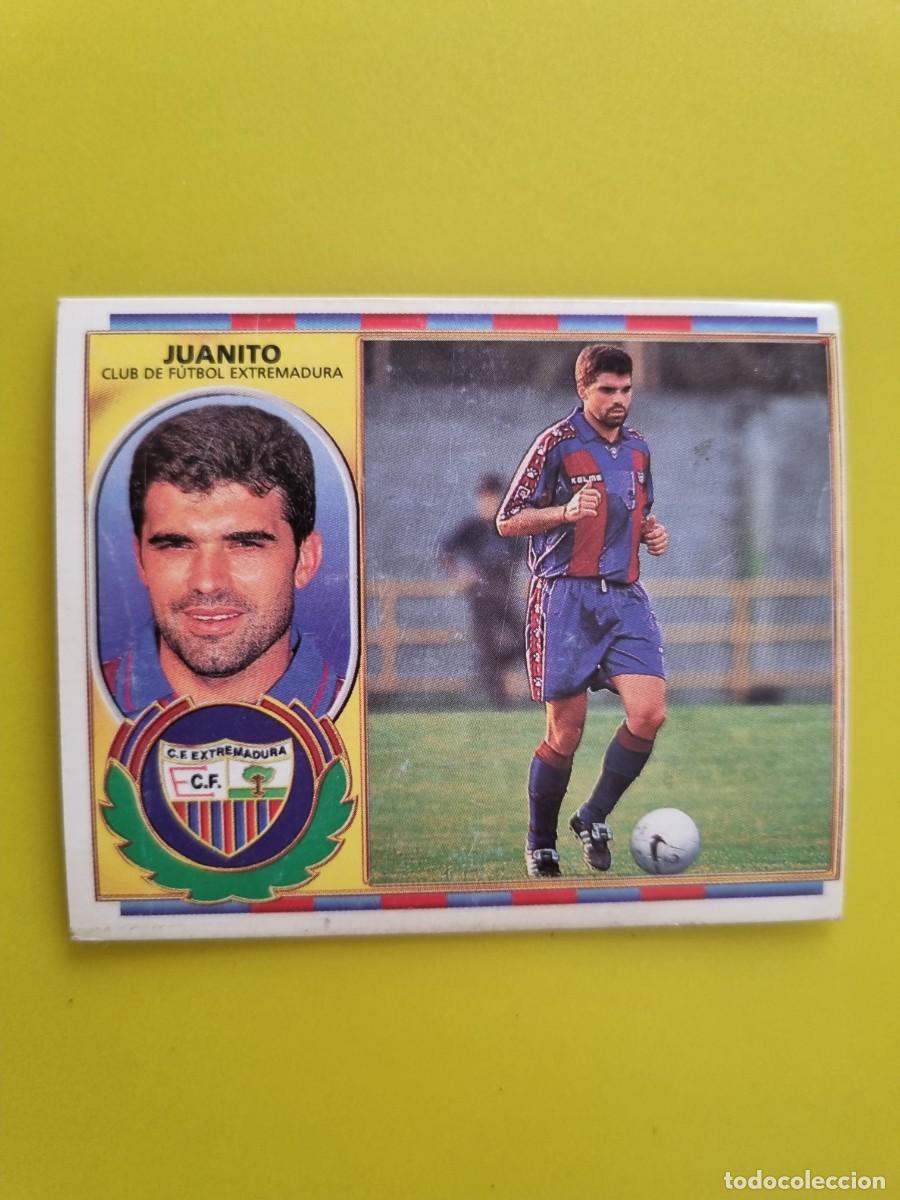 Cartes &agrave; collectionner de Football: LIGA ESTE 96 97 1996 1997 NUNCA PEGADO SIN PEGAR COLOCA JUANITO EXTREMADURA AR1026