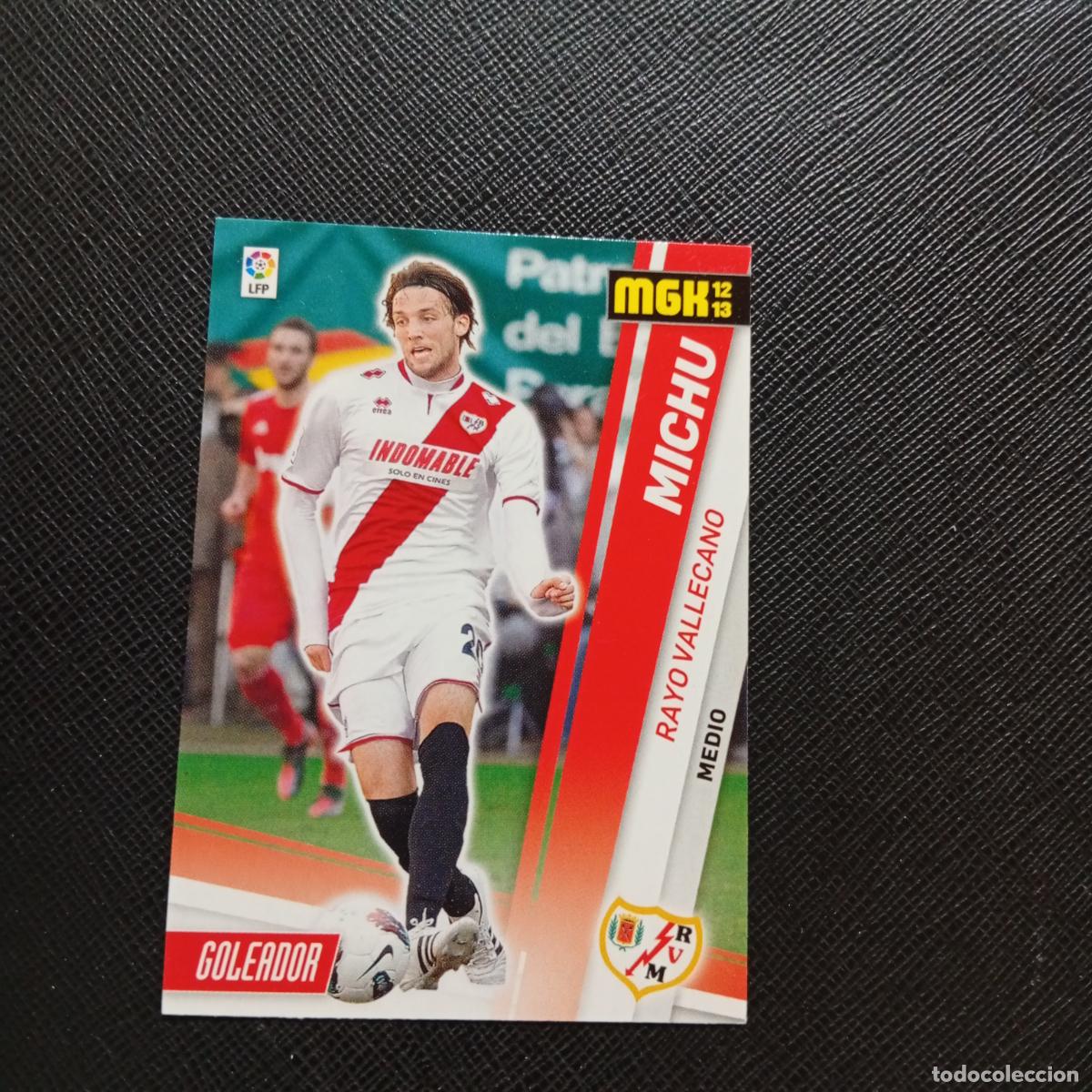 Cromos de Futebol: 266 MICHU RAYO VALLECANO MEGACRACKS 2012 2013 CROMO 12 13 FUTBOL LIGA - A201 PG46