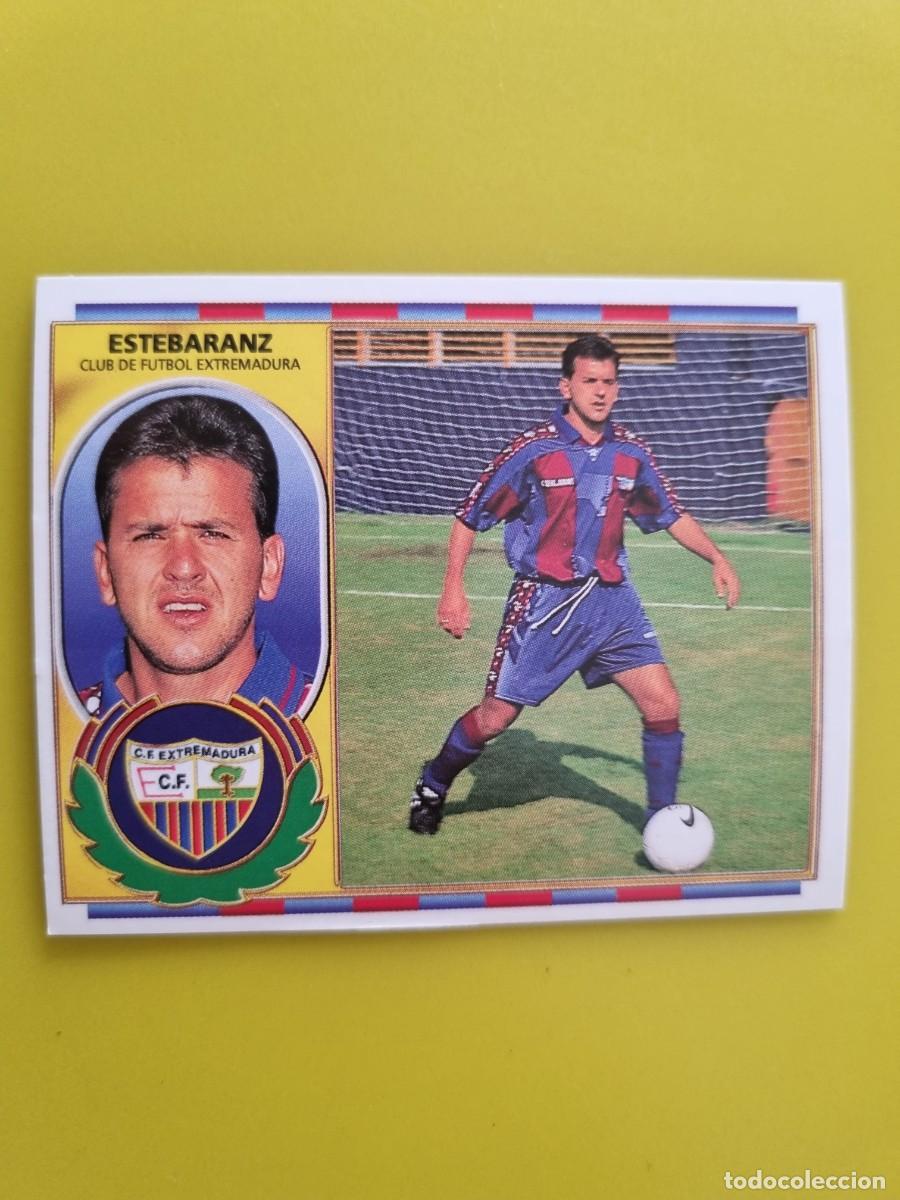 Cromos de f&uacute;tbol: LIGA ESTE 96 97 1996 1997 NUNCA PEGADO SIN PEGAR FICHAJE 33 ESTEBARANZ EXTREMADURA AR1026
