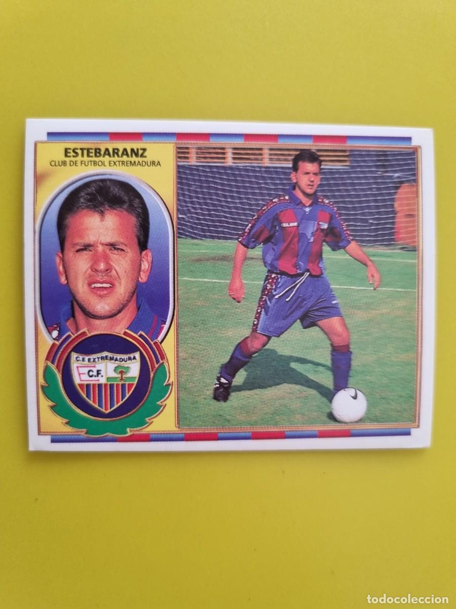 Cromos de f&uacute;tbol: LIGA ESTE 96 97 1996 1997 NUNCA PEGADO SIN PEGAR FICHAJE 33 ESTEBARANZ EXTREMADURA AR1026