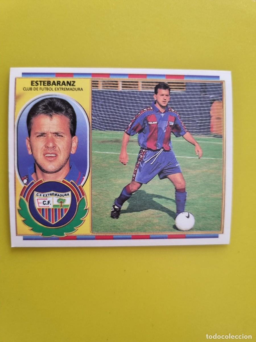 Cromos de f&uacute;tbol: LIGA ESTE 96 97 1996 1997 NUNCA PEGADO SIN PEGAR FICHAJE 33 ESTEBARANZ EXTREMADURA AR1026