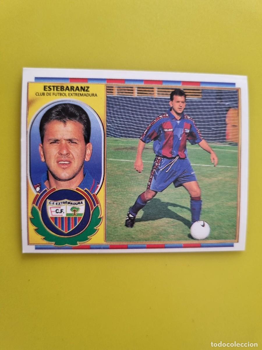 Cromos de f&uacute;tbol: LIGA ESTE 96 97 1996 1997 NUNCA PEGADO SIN PEGAR FICHAJE 33 ESTEBARANZ EXTREMADURA AR1026
