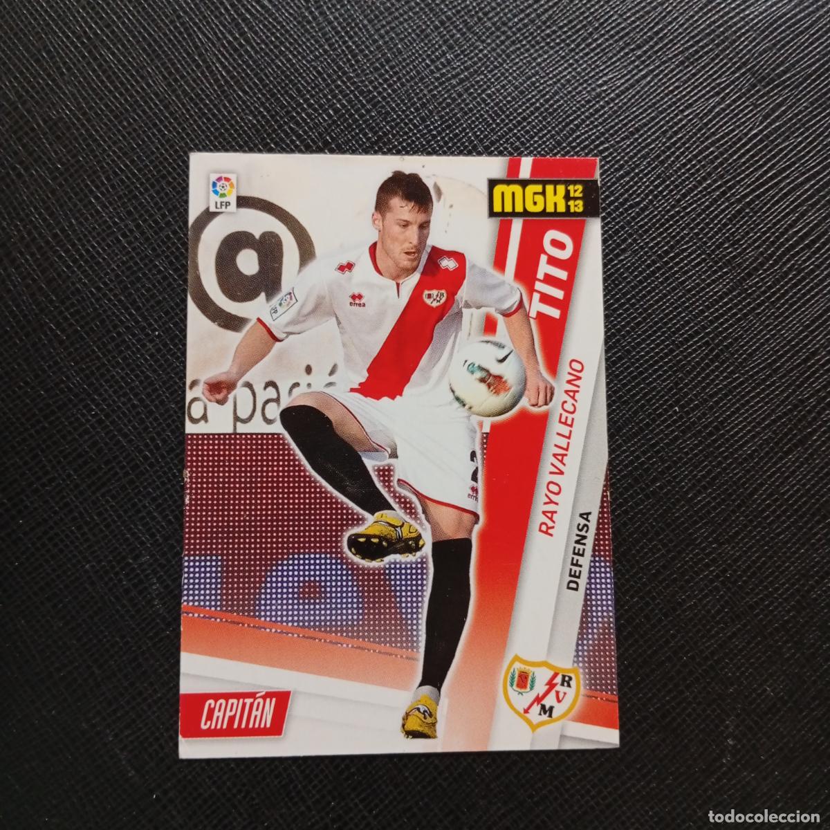 Cromos de f&uacute;tbol: 255 TITO RAYO VALLECANO MEGACRACKS 2012 2013 CROMO 12 13 FUTBOL LIGA - A201 PG47