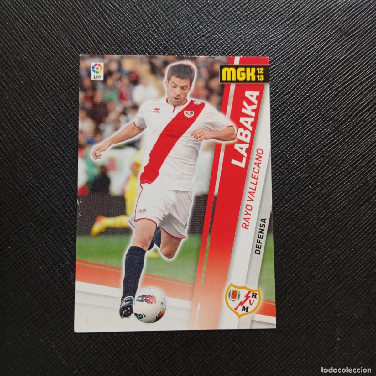 Cromos de f&uacute;tbol: 256 LABAKA RAYO VALLECANO MEGACRACKS 2012 2013 CROMO 12 13 FUTBOL LIGA - A201 PG48