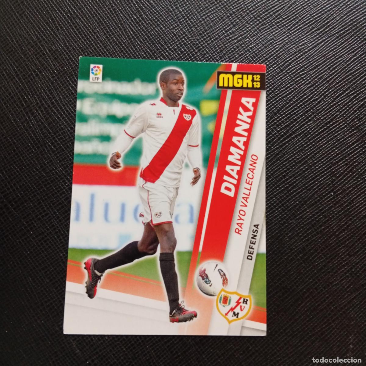Cromos de f&uacute;tbol: 257 DIAMANKA RAYO VALLECANO MEGACRACKS 2012 2013 CROMO 12 13 FUTBOL LIGA - A201 PG49