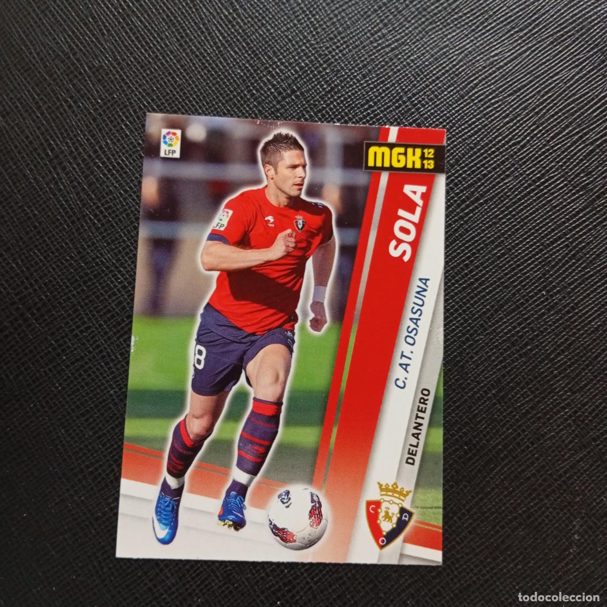 Cromos de f&uacute;tbol: 250 SOLA OSASUNA MEGACRACKS 2012 2013 CROMO 12 13 FUTBOL LIGA - A201 PG51