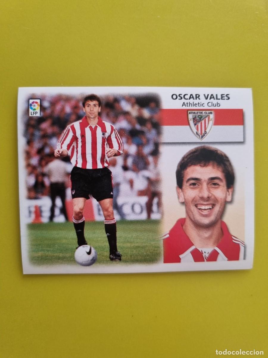 Cromos de f&uacute;tbol: LIGA ESTE 99 00 1999 2000 NUNCA PEGADO SIN PEGAR COLOCA OSCAR VALES ATH BILBAO AR1026