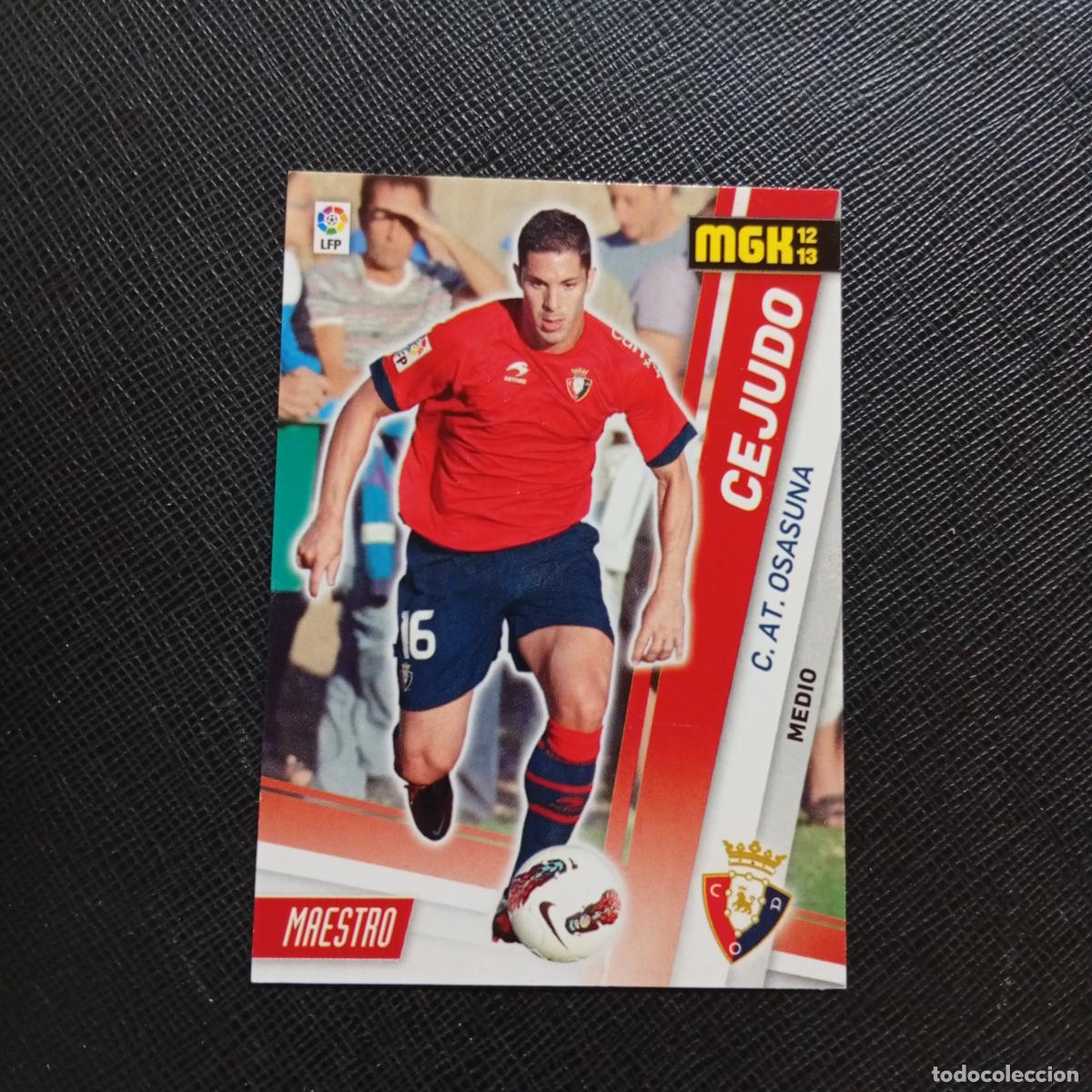 Cromos de f&uacute;tbol: 247 CEJUDO OSASUNA MEGACRACKS 2012 2013 CROMO 12 13 FUTBOL LIGA - A201 PG52