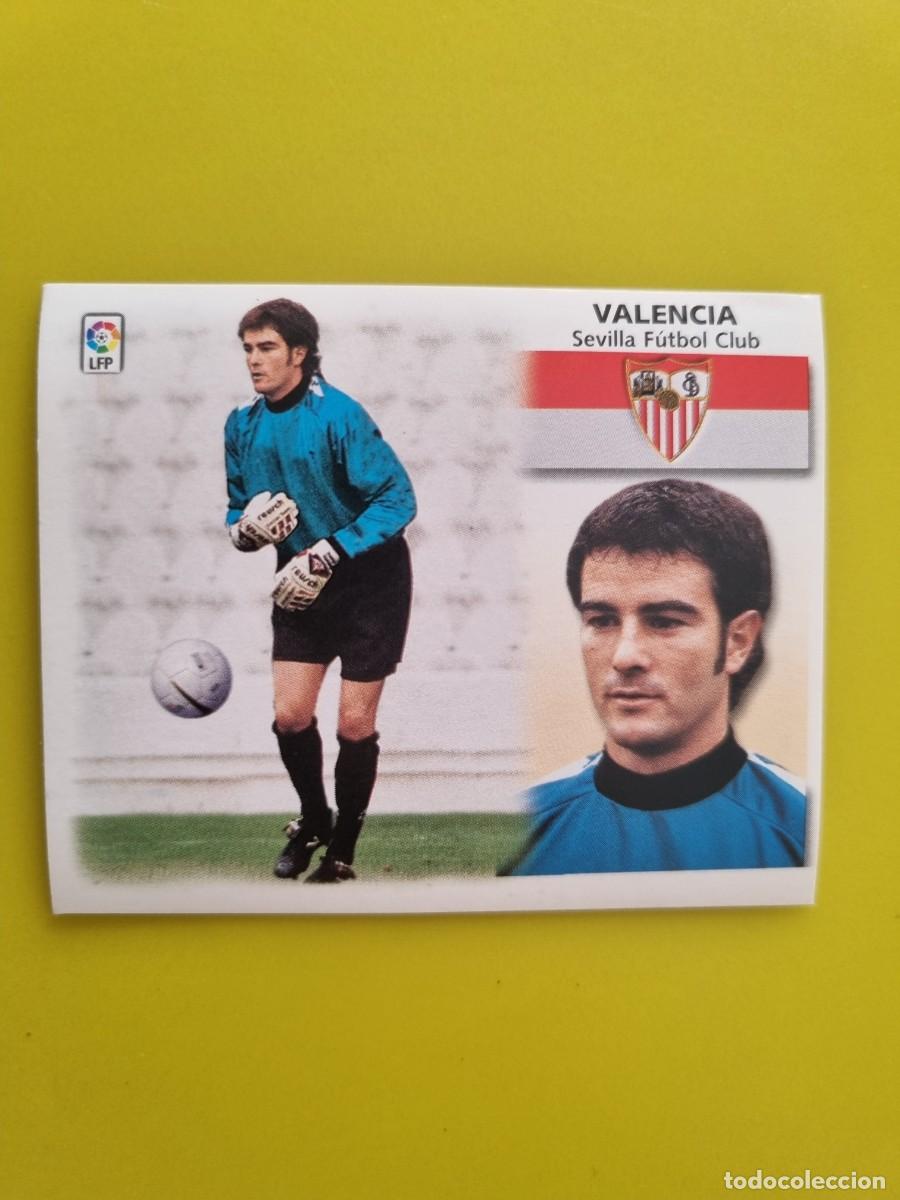 Cromos de f&uacute;tbol: LIGA ESTE 99 00 1999 2000 NUNCA PEGADO SIN PEGAR COLOCA VALENCIA SEVILLA AR1026