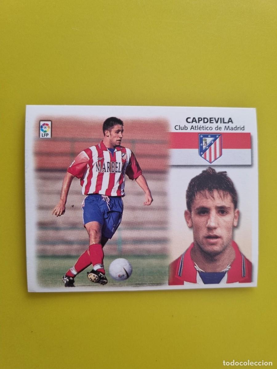 Cromos de f&uacute;tbol: LIGA ESTE 99 00 1999 2000 NUNCA PEGADO SIN PEGAR FICHAJE 11 CAPDEVILLA AT DE MADRID AR1026