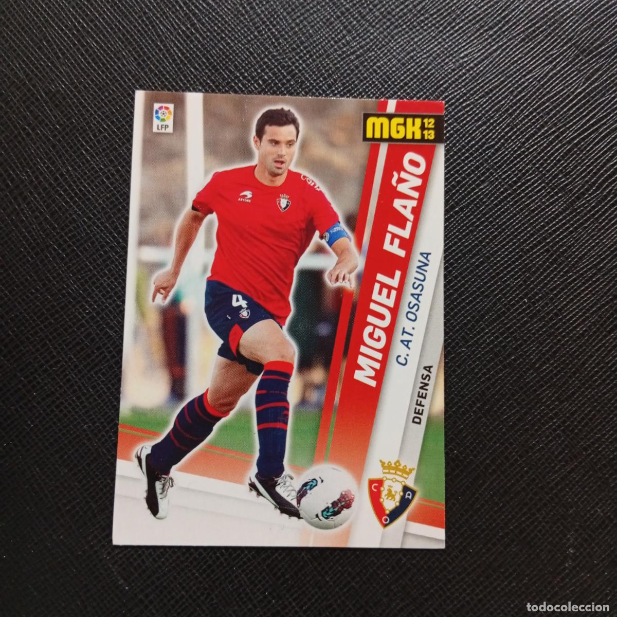 Cromos de f&uacute;tbol: 239 MIGUEL FLA&Ntilde;O OSASUNA MEGACRACKS 2012 2013 CROMO 12 13 FUTBOL LIGA - A201 PG52