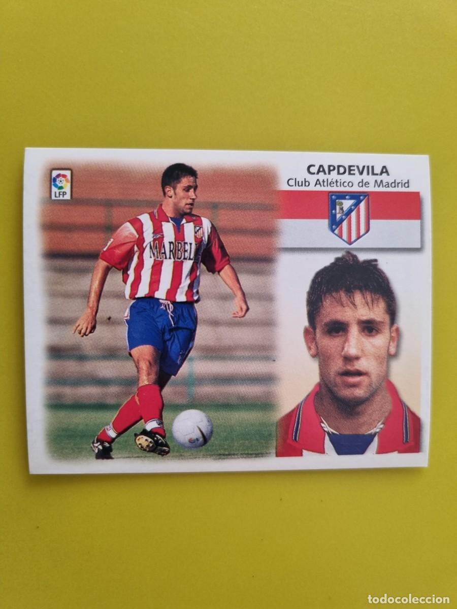 Cromos de f&uacute;tbol: LIGA ESTE 99 00 1999 2000 NUNCA PEGADO SIN PEGAR FICHAJE 11 CAPDEVILLA AT DE MADRID AR1026