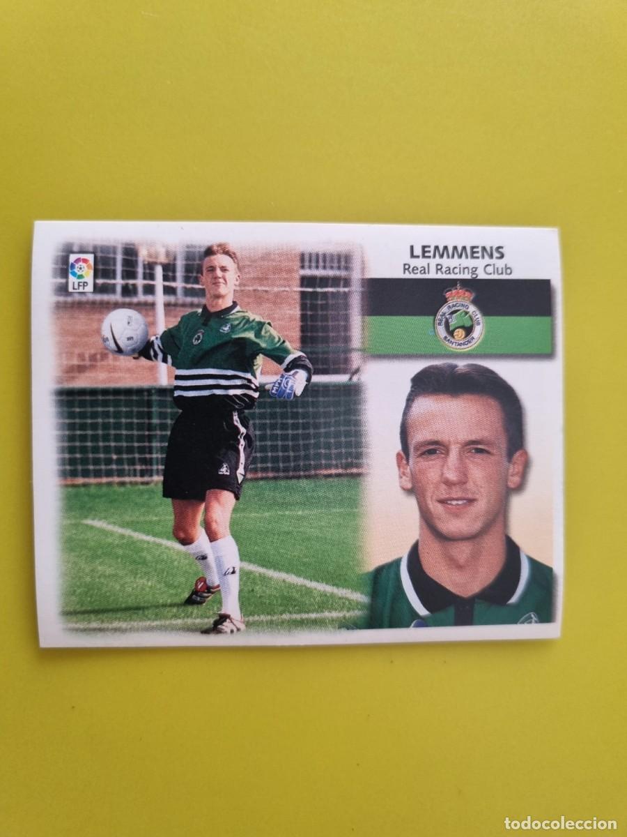 Cromos de f&uacute;tbol: LIGA ESTE 99 00 1999 2000 NUNCA PEGADO SIN PEGAR COLOCA LEMMENS RACING SANTANDER AR1026