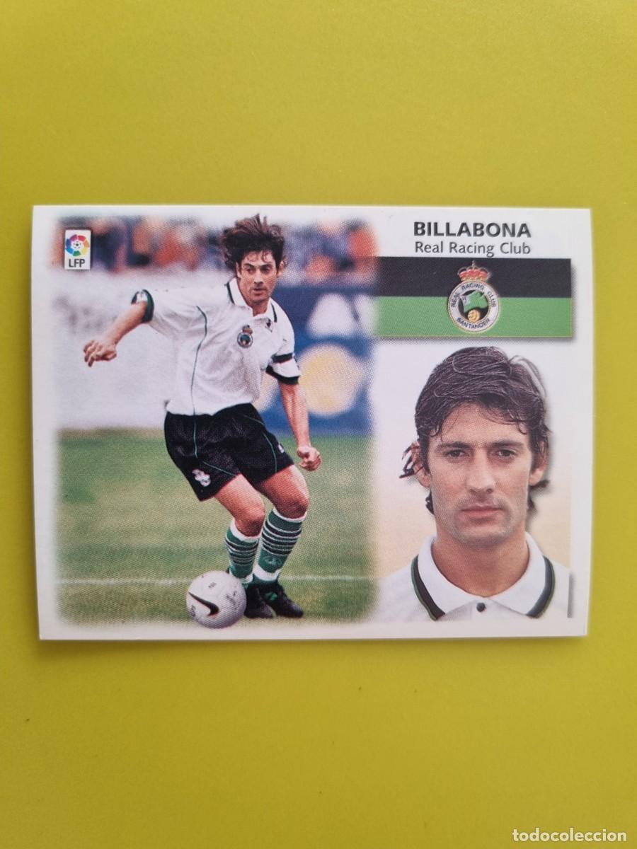 Cromos de f&uacute;tbol: LIGA ESTE 99 00 1999 2000 NUNCA PEGADO SIN PEGAR COLOCA BILLABONA RACING SANTANDER AR1026