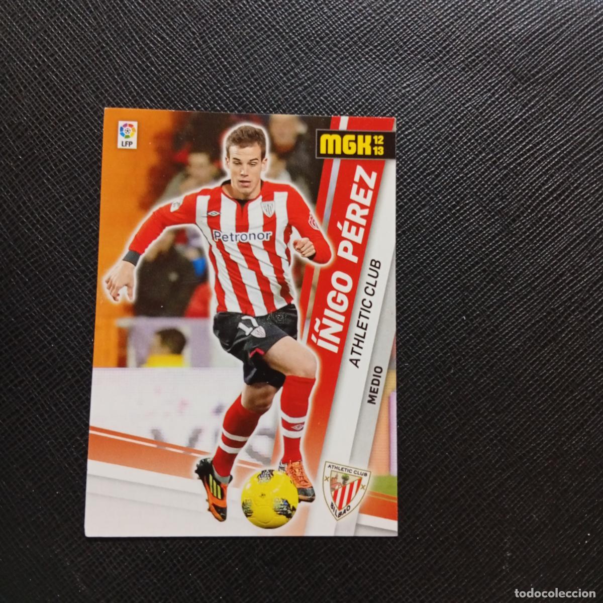 Cromos de f&uacute;tbol: 12 I&Ntilde;IGO PEREZ BILBAO MEGACRACKS 2012 2013 CROMO 12 13 FUTBOL LIGA - A201 PG55