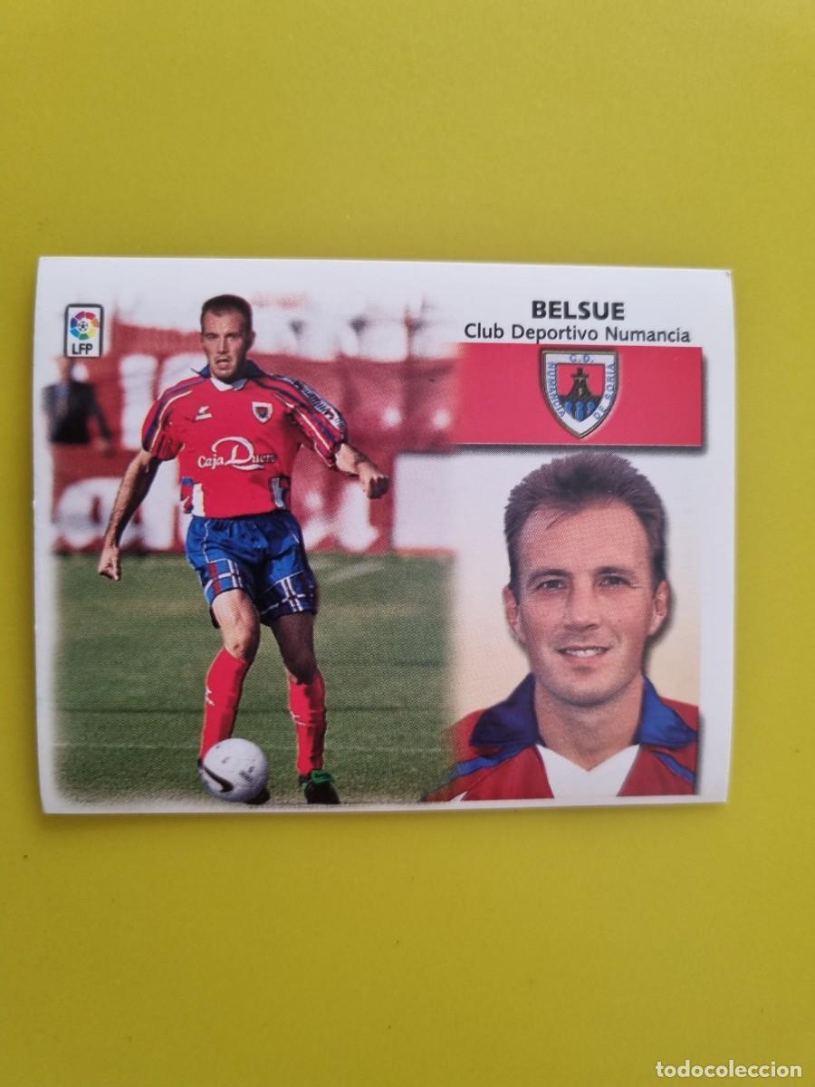 Cromos de f&uacute;tbol: LIGA ESTE 99 00 1999 2000 NUNCA PEGADO SIN PEGAR COLOCA BELSUE NUMANCIA AR1026