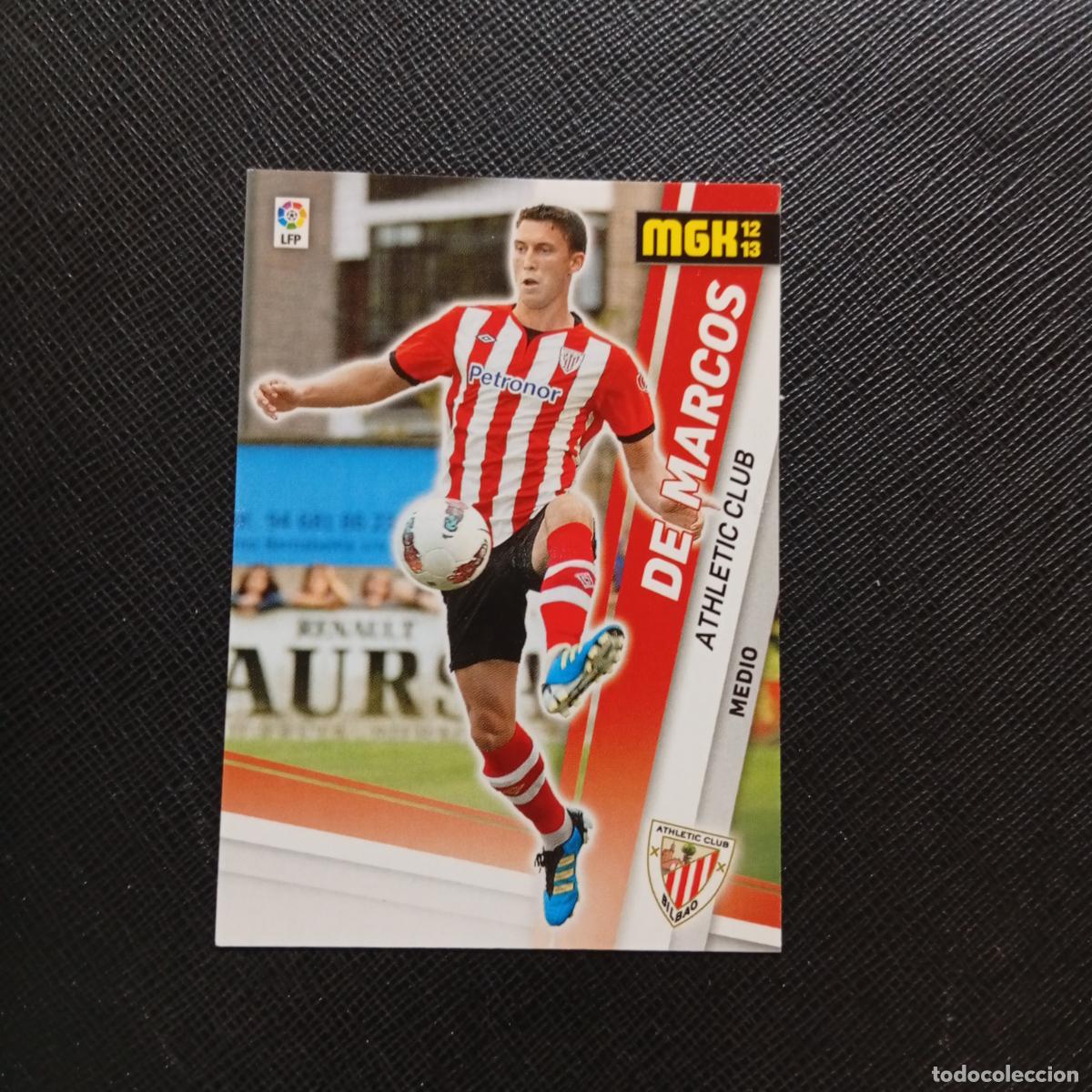 Cromos de f&uacute;tbol: 9 DE MARCOS BILBAO MEGACRACKS 2012 2013 CROMO 12 13 FUTBOL LIGA - A201 PG56