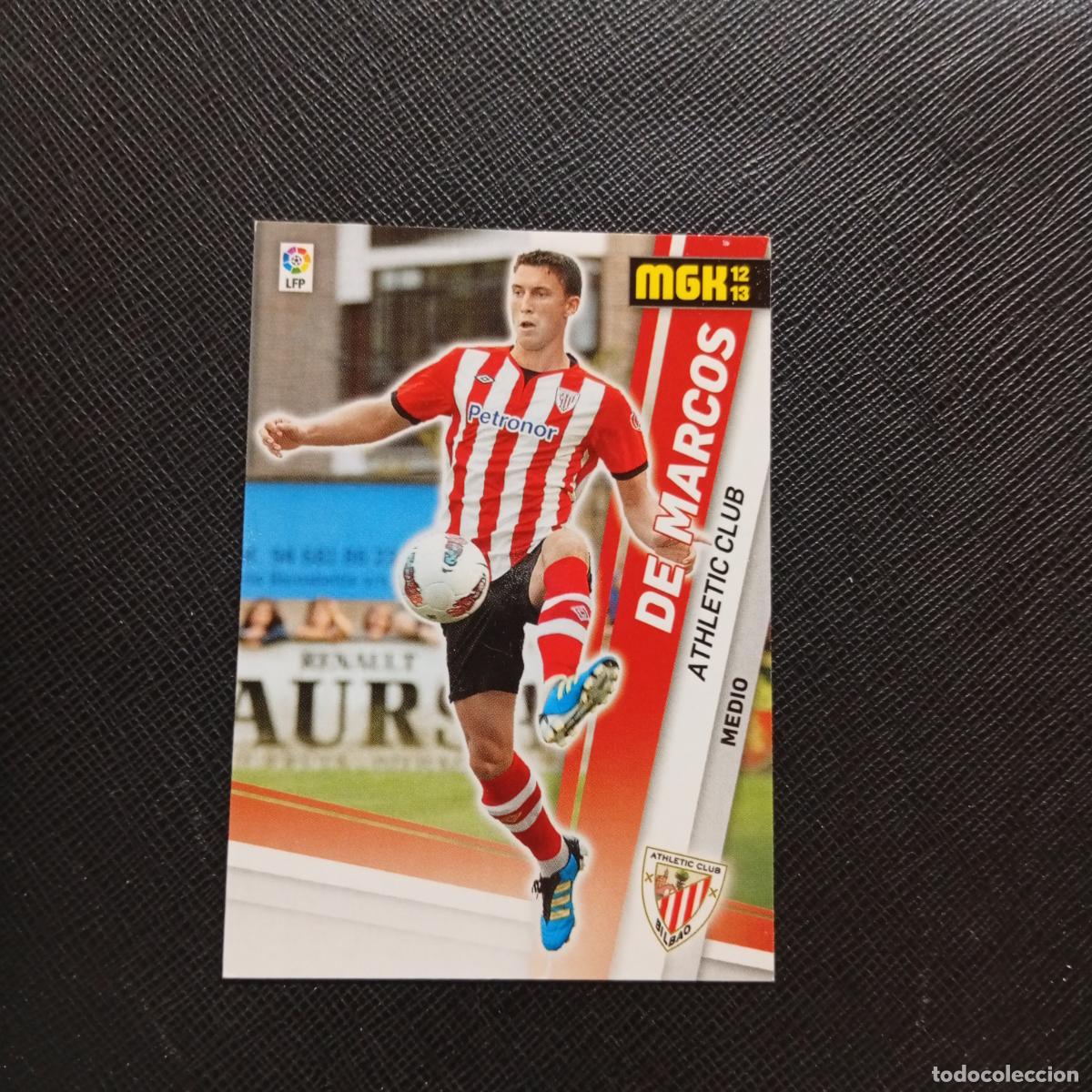 Cromos de f&uacute;tbol: 9 DE MARCOS BILBAO MEGACRACKS 2012 2013 CROMO 12 13 FUTBOL LIGA - A201 PG56 B