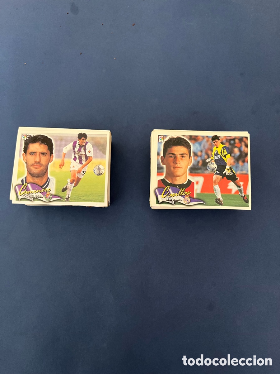 Cromos de f&uacute;tbol: Lote 220 Cromos Este 2000-01 nuevos sin pegar .