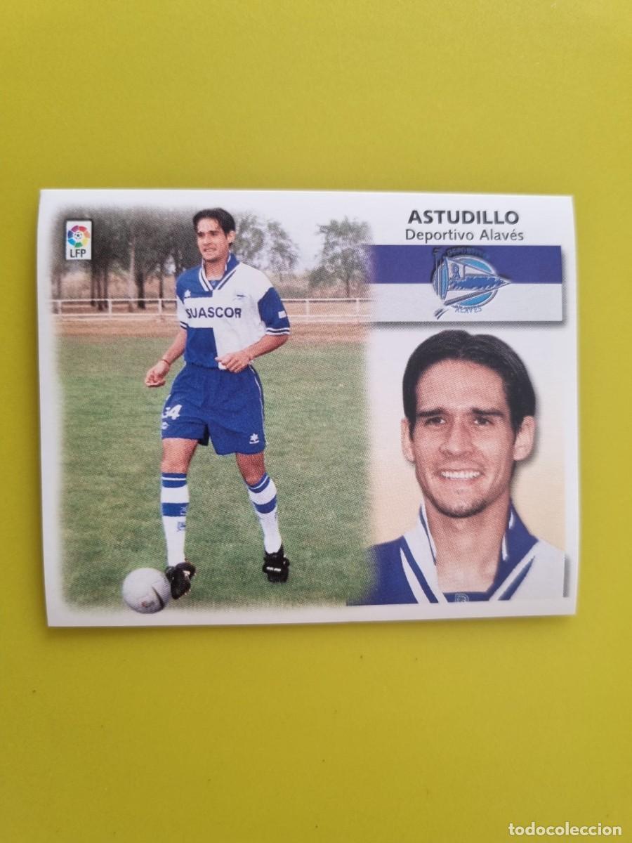 Cromos de f&uacute;tbol: LIGA ESTE 99 00 1999 2000 NUNCA PEGADO SIN PEGAR COLOCA ASTUDILLO DEPORTIVO ALAVES AR1026