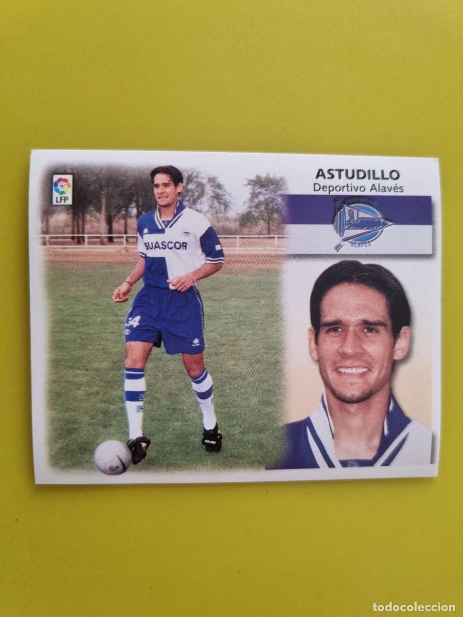 Cromos de f&uacute;tbol: LIGA ESTE 99 00 1999 2000 NUNCA PEGADO SIN PEGAR COLOCA ASTUDILLO DEPORTIVO ALAVES AR1026