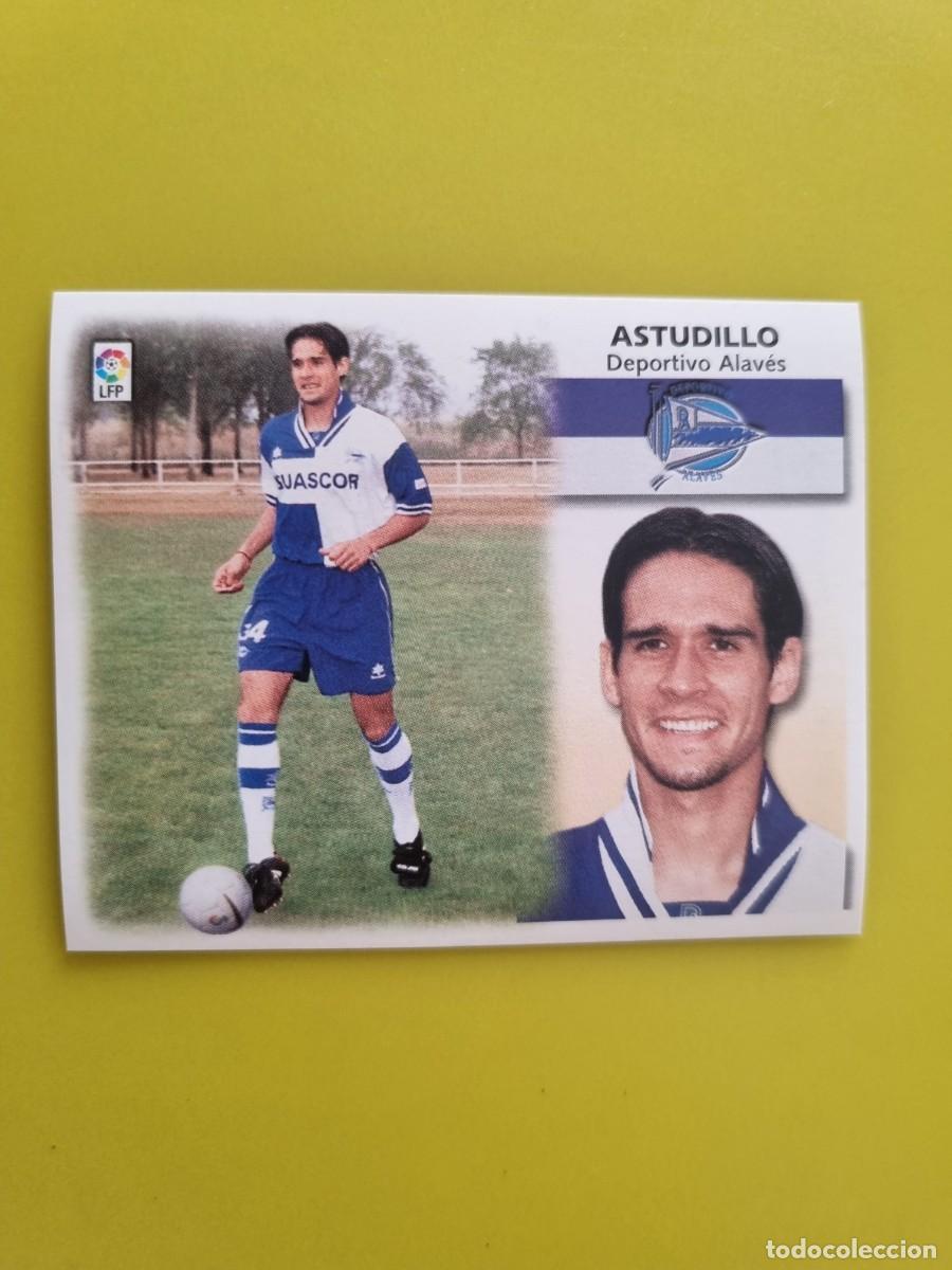 Cromos de f&uacute;tbol: LIGA ESTE 99 00 1999 2000 NUNCA PEGADO SIN PEGAR COLOCA ASTUDILLO DEPORTIVO ALAVES AR1026