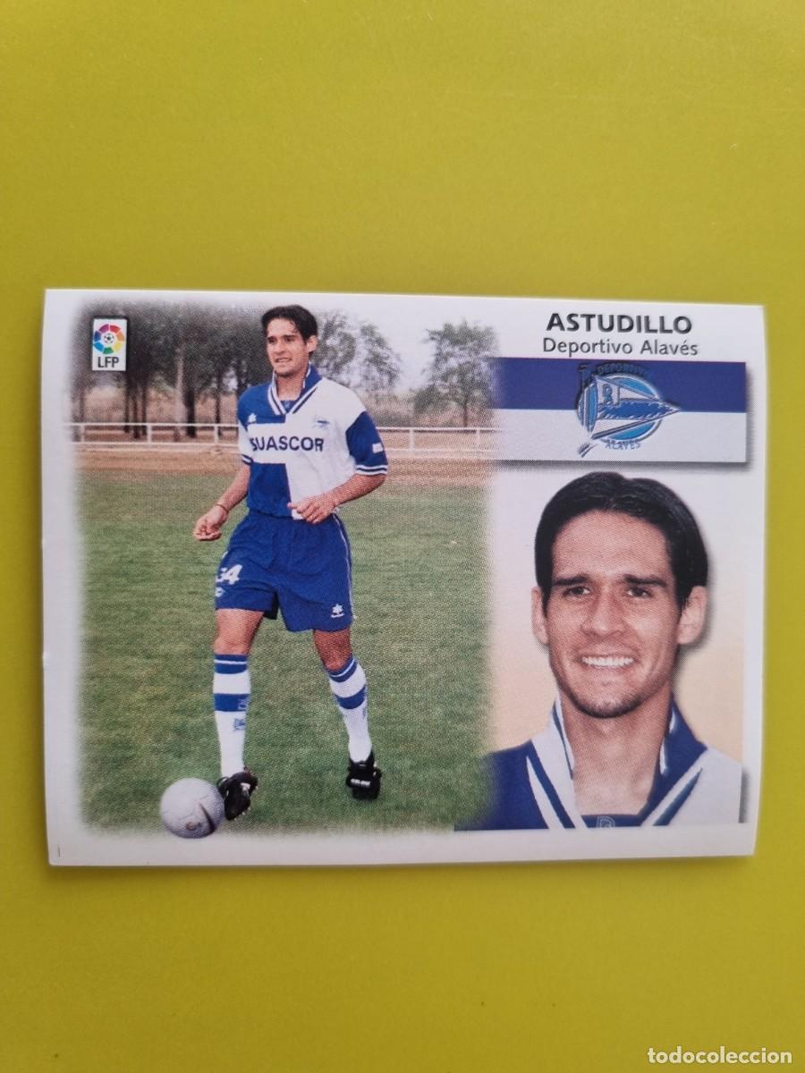 Cromos de f&uacute;tbol: LIGA ESTE 99 00 1999 2000 NUNCA PEGADO SIN PEGAR COLOCA ASTUDILLO DEPORTIVO ALAVES AR1026