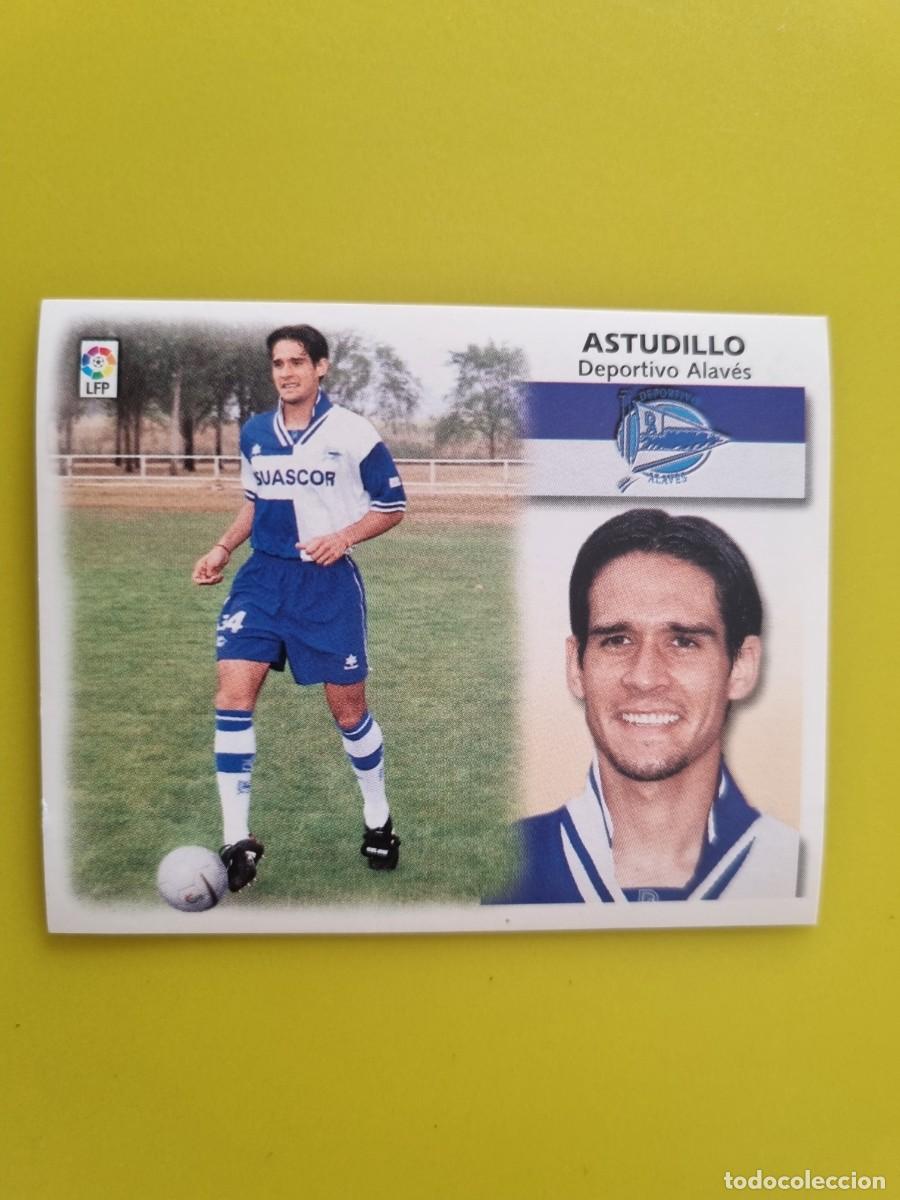 Cromos de f&uacute;tbol: LIGA ESTE 99 00 1999 2000 NUNCA PEGADO SIN PEGAR COLOCA ASTUDILLO DEPORTIVO ALAVES AR1026