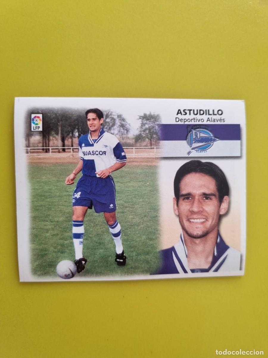 Cromos de f&uacute;tbol: LIGA ESTE 99 00 1999 2000 NUNCA PEGADO SIN PEGAR COLOCA ASTUDILLO DEPORTIVO ALAVES AR1026
