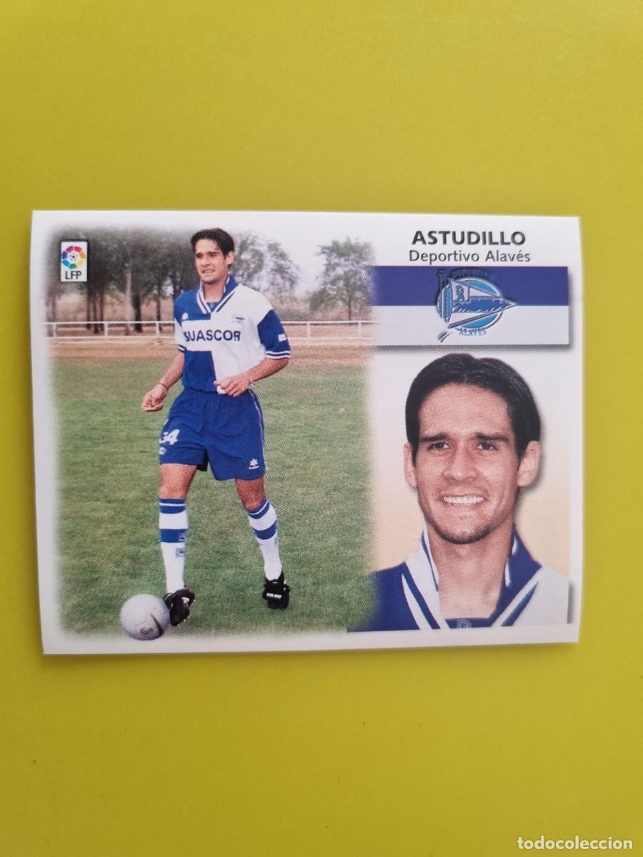 Cromos de f&uacute;tbol: LIGA ESTE 99 00 1999 2000 NUNCA PEGADO SIN PEGAR COLOCA ASTUDILLO DEPORTIVO ALAVES AR1026