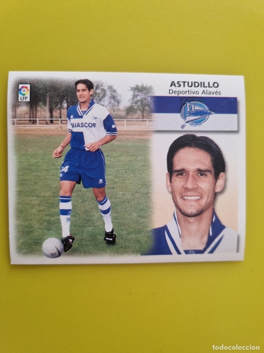 Cromos de f&uacute;tbol: LIGA ESTE 99 00 1999 2000 NUNCA PEGADO SIN PEGAR COLOCA ASTUDILLO DEPORTIVO ALAVES AR1026