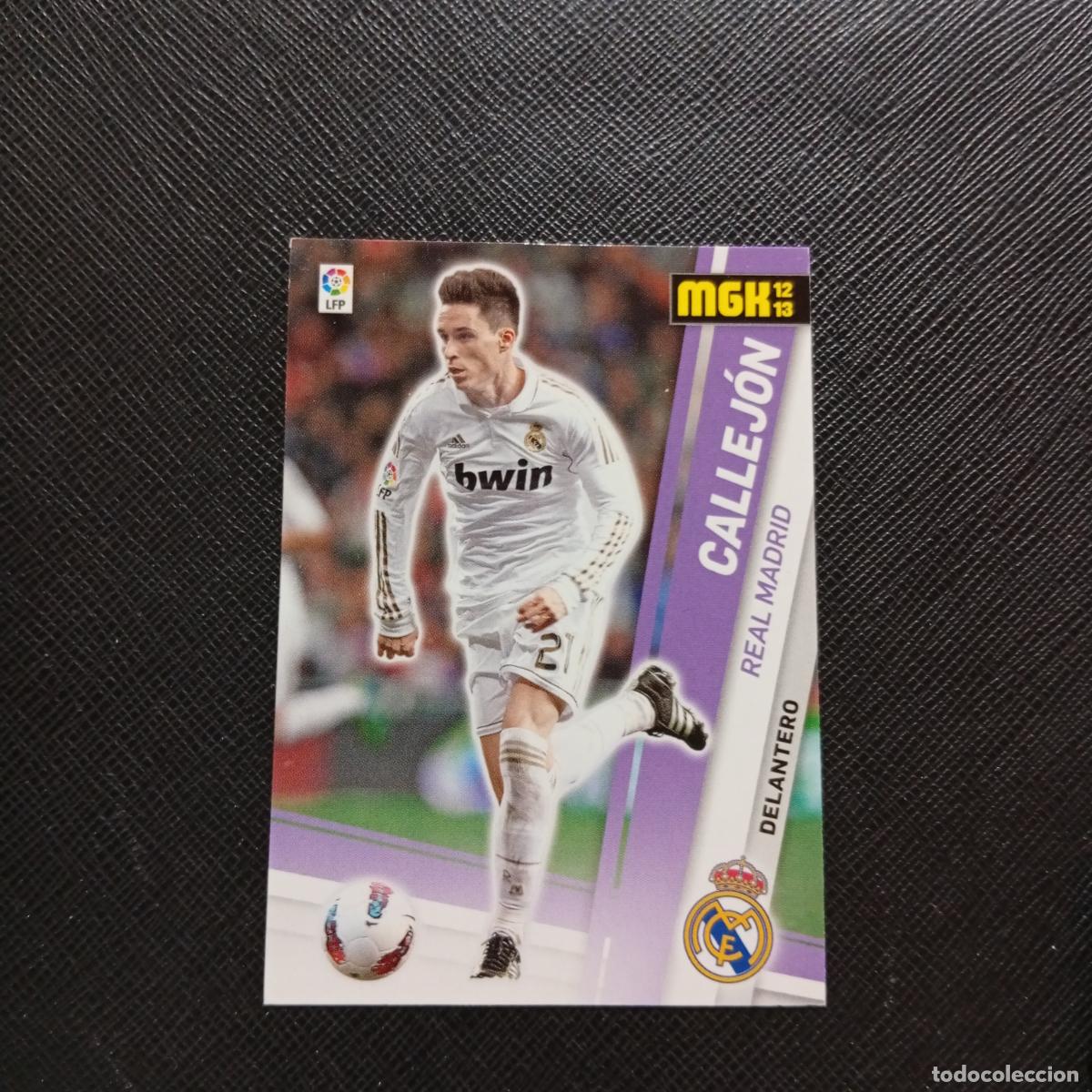 Cromos de f&uacute;tbol: 195 CALLEJON REAL MADRID MEGACRACKS 2012 2013 CROMO 12 13 FUTBOL LIGA - A201 PG58