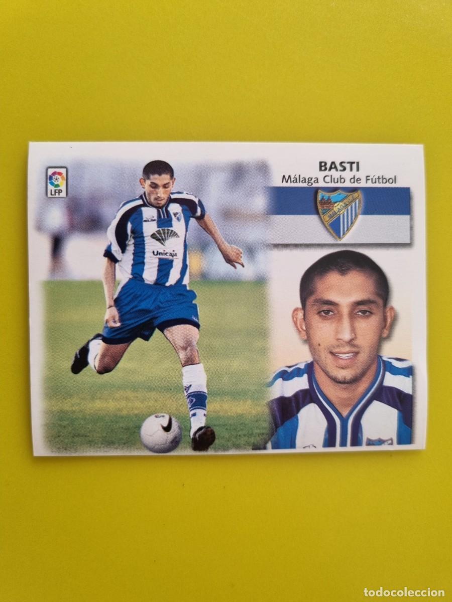 Cromos de f&uacute;tbol: LIGA ESTE 99 00 1999 2000 NUNCA PEGADO SIN PEGAR COLOCA BASTI MALAGA CF AR1026