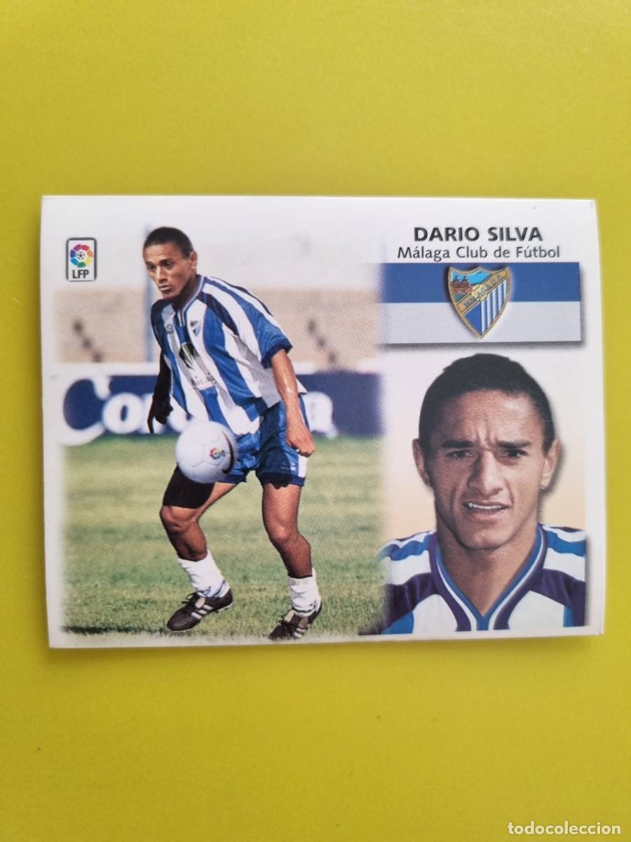 Fu&szlig;ball-Sticker: LIGA ESTE 99 00 1999 2000 NUNCA PEGADO SIN PEGAR FICHAJE 2 BIS DARIO SILVA MALAGA CF AR1026