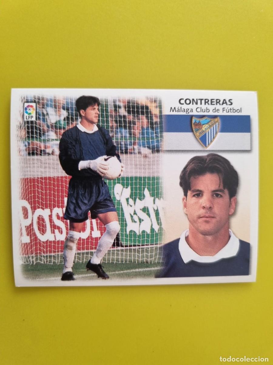 Cromos de f&uacute;tbol: LIGA ESTE 99 00 1999 2000 NUNCA PEGADO SIN PEGAR FICHAJE 13 CONTRERAS MALAGA CF AR1026