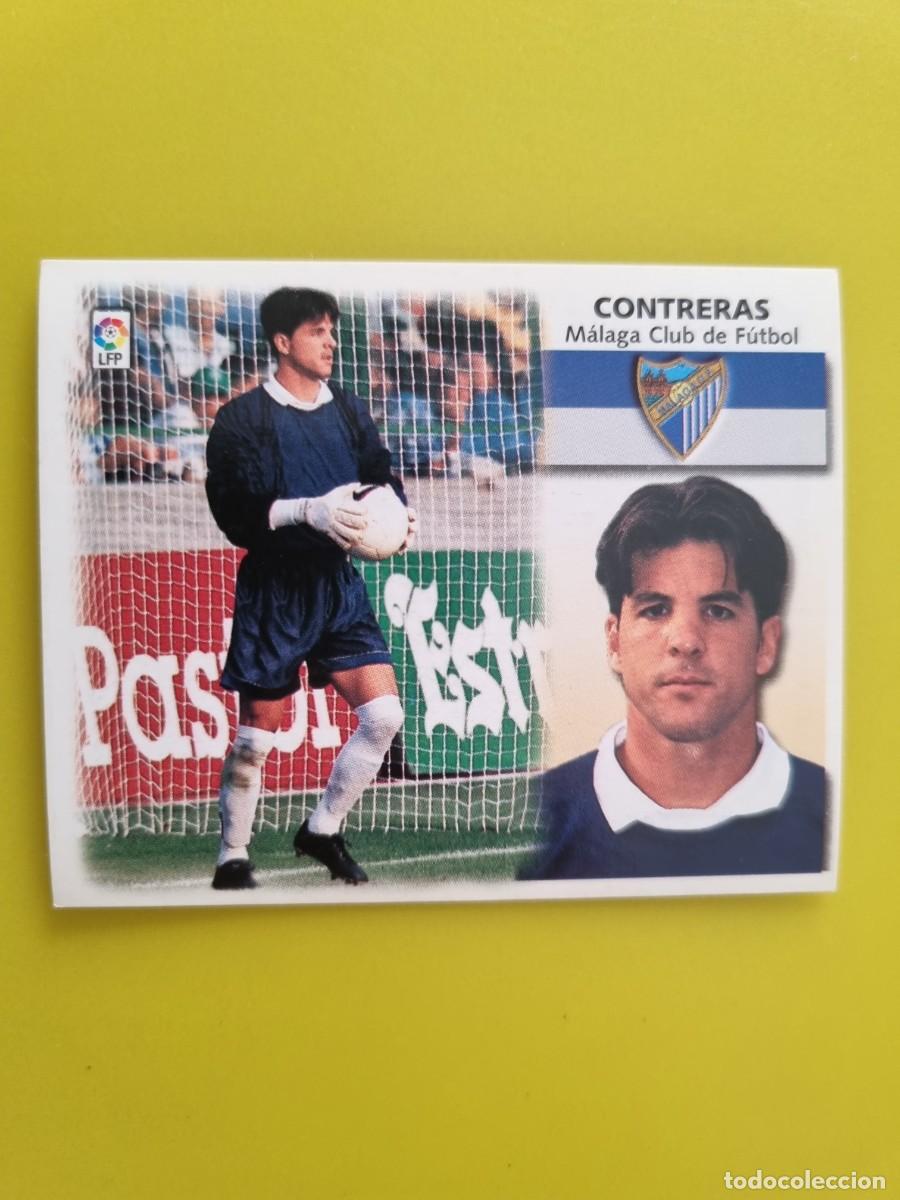 Cromos de f&uacute;tbol: LIGA ESTE 99 00 1999 2000 NUNCA PEGADO SIN PEGAR FICHAJE 13 CONTRERAS MALAGA CF AR1026