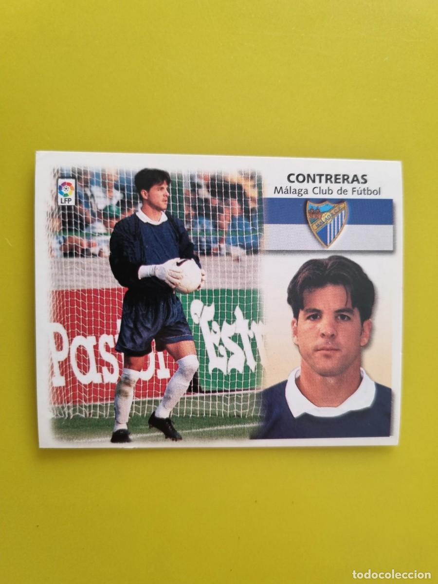 Cromos de f&uacute;tbol: LIGA ESTE 99 00 1999 2000 NUNCA PEGADO SIN PEGAR FICHAJE 13 CONTRERAS MALAGA CF AR1026