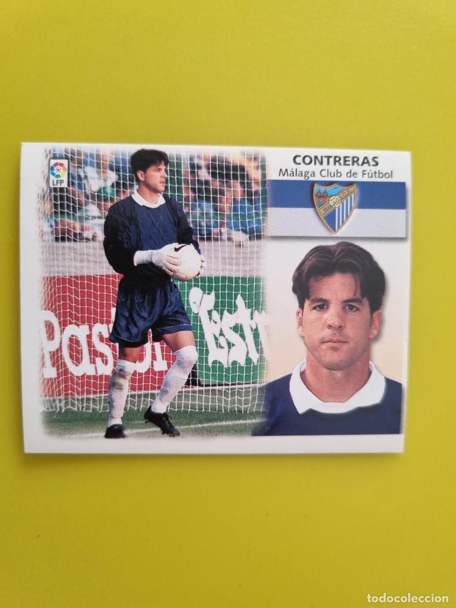 Cromos de f&uacute;tbol: LIGA ESTE 99 00 1999 2000 NUNCA PEGADO SIN PEGAR FICHAJE 13 CONTRERAS MALAGA CF AR1026
