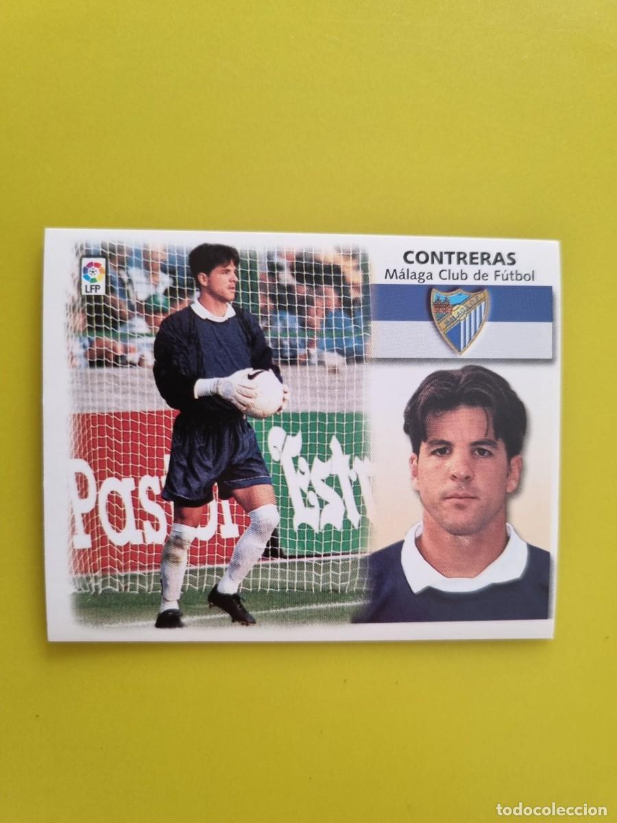 Cromos de f&uacute;tbol: LIGA ESTE 99 00 1999 2000 NUNCA PEGADO SIN PEGAR FICHAJE 13 CONTRERAS MALAGA CF AR1026